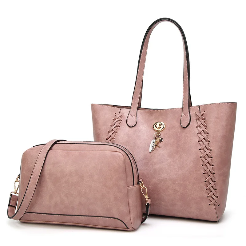 

European American Style Women Composite Bag with Handbag & Sinlge Bag