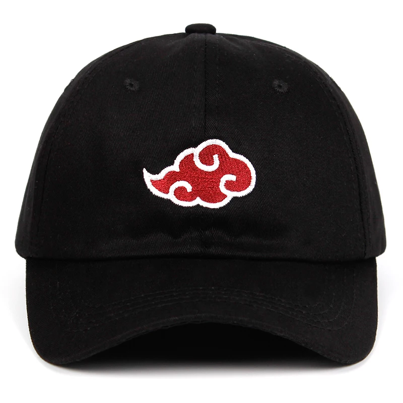 Gorra de béisbol - Gorra de béisbol, Anime japonés Akatsuki Gorra de algodón Hombres Mujeres Ajustable 100% algodón