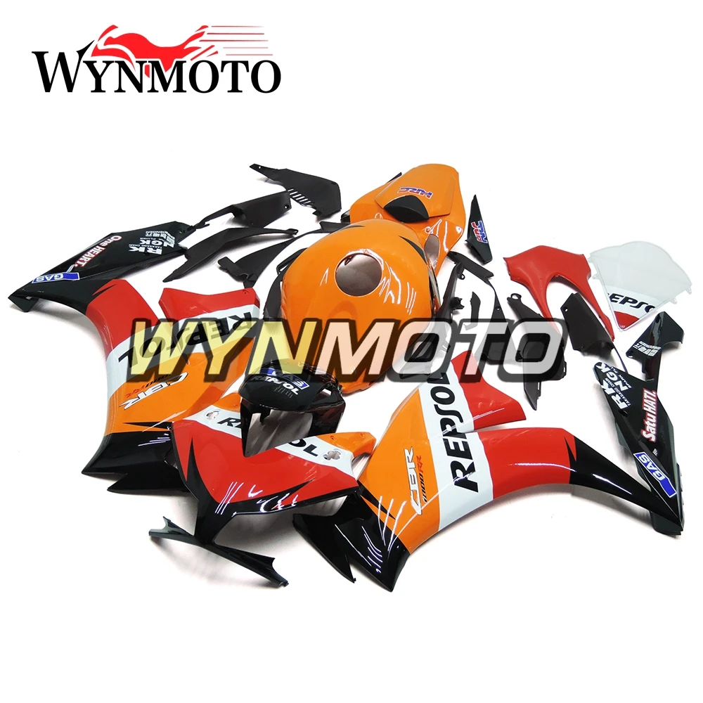 

Complete ABS Plastics Injection Fairings For Honda CBR1000RR 2012 - 2015 13 14 Bodywork Orange Black White Body Frames Cowling