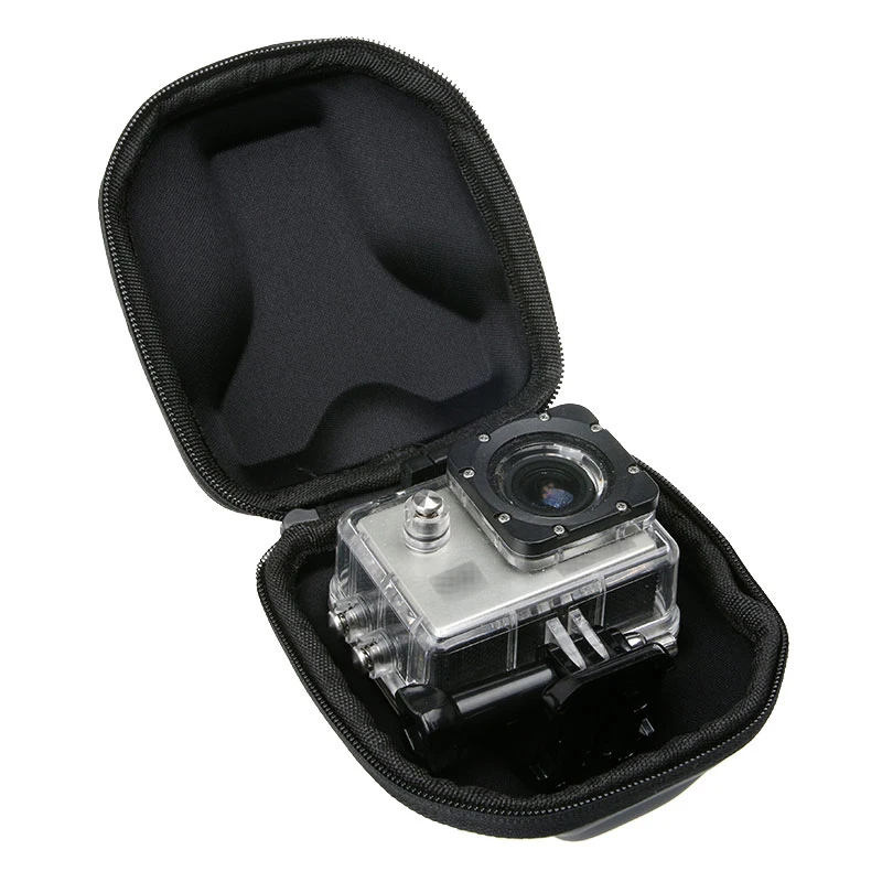 Портативный мини бокс чехол для спортивной камеры для GoPro Hero 7 6 5 4 Session Xiaomi Yi 4K Eken H9 H9r SJCAM SJ4000 Go Pro Аксессуары