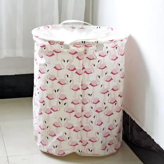 Cute Laundry Bags aliexpress : buy cute swan print round storage buckets laundry Cute Laundry Bags aliexpress : buy cute swan print round storage buckets laundry