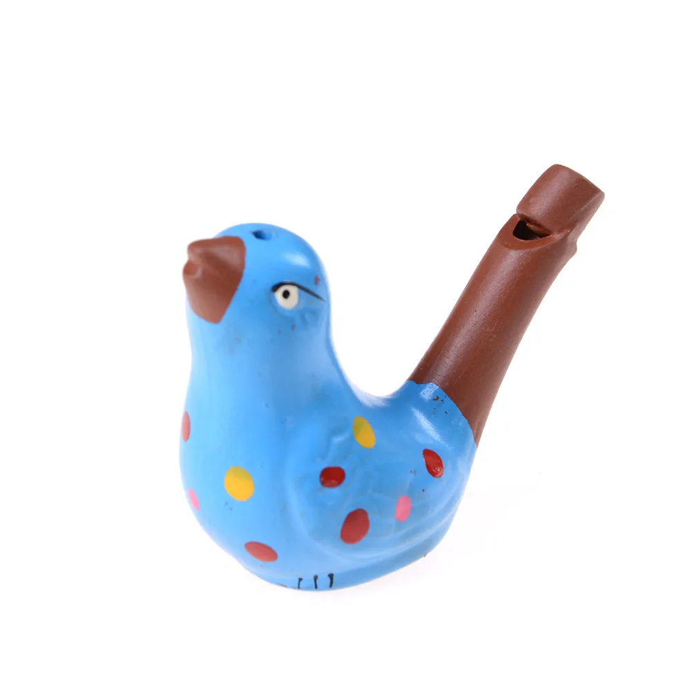 Цветной рисунок воды птица свисток Bathtime музыкальная игрушка для детей для раннего развития детский подарок игрушечный музыкальный инструмент