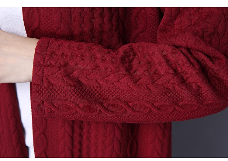 2018 новая женская одежда в этническом стиле большого размера весна осень Повседневный Винтажный Длинный кардиган Тренч пальто Женская