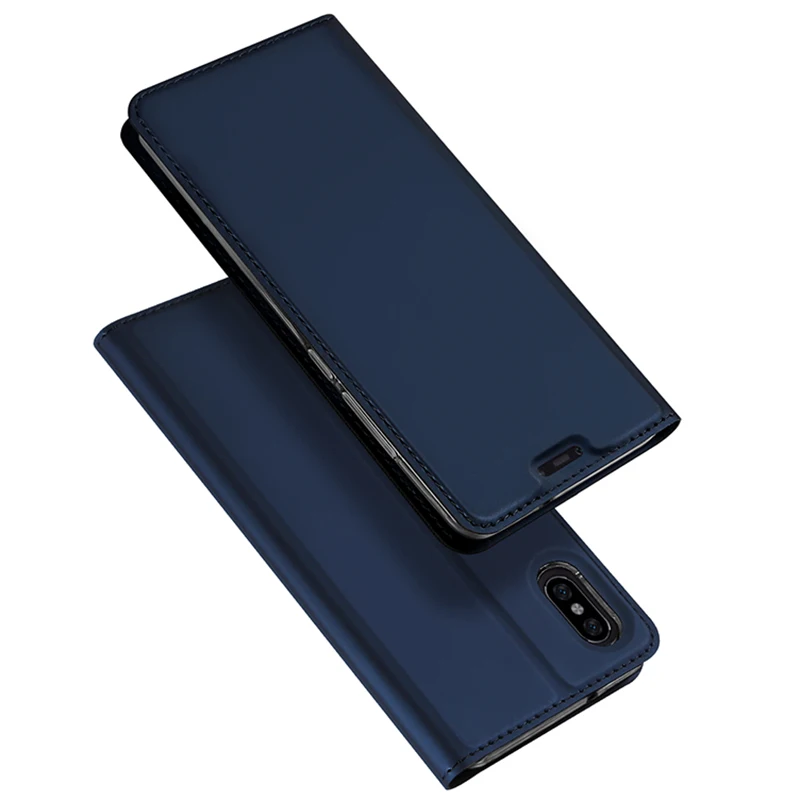 DUX DUCIS для Xiaomi mi 8 Pro Чехол Lite PU кожа + ТПУ Флип-бумажник чехол | Мобильные телефоны и