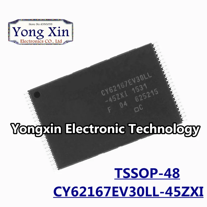 

Free shipping 5PCS/LOT New Original CY62167EV30LL-45ZXI CY62167EV30LL CY62167 TSOP-48 TSOP IC In Stock