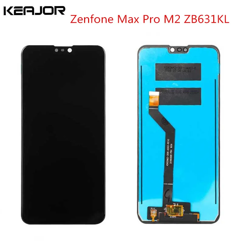 

100% Original Keajor Screen High Quality LCD Display Screen+Touch Screen Replacement For Asus Zenfone Max Pro M2 ZB631KL