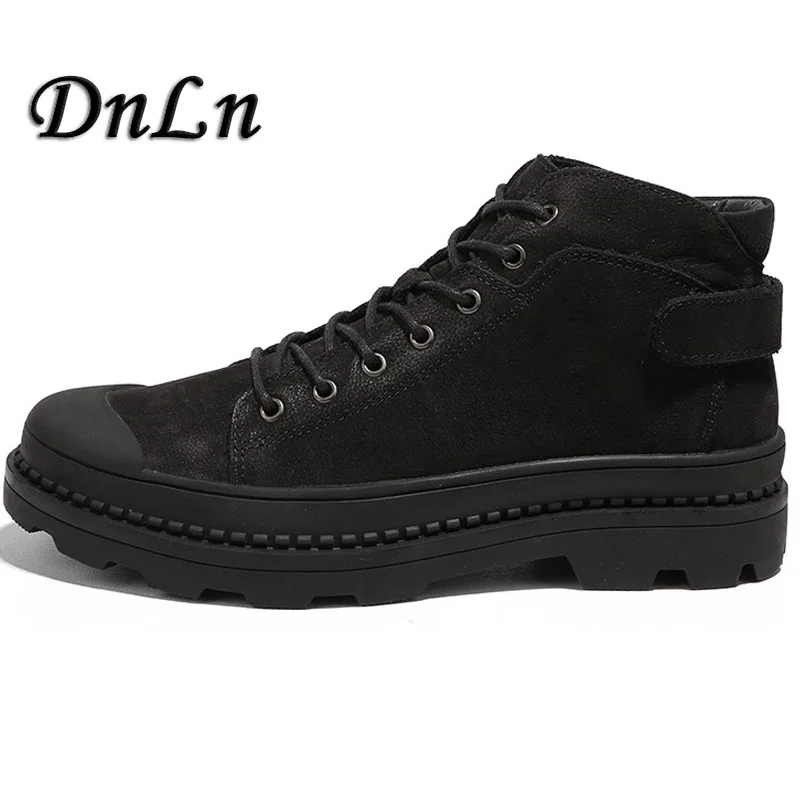 

Handmade Retro Men Shoes Winter Men Boots 2018 Natural Cow Leather Winter Shoes For Men Zapatos Hombre 25D50