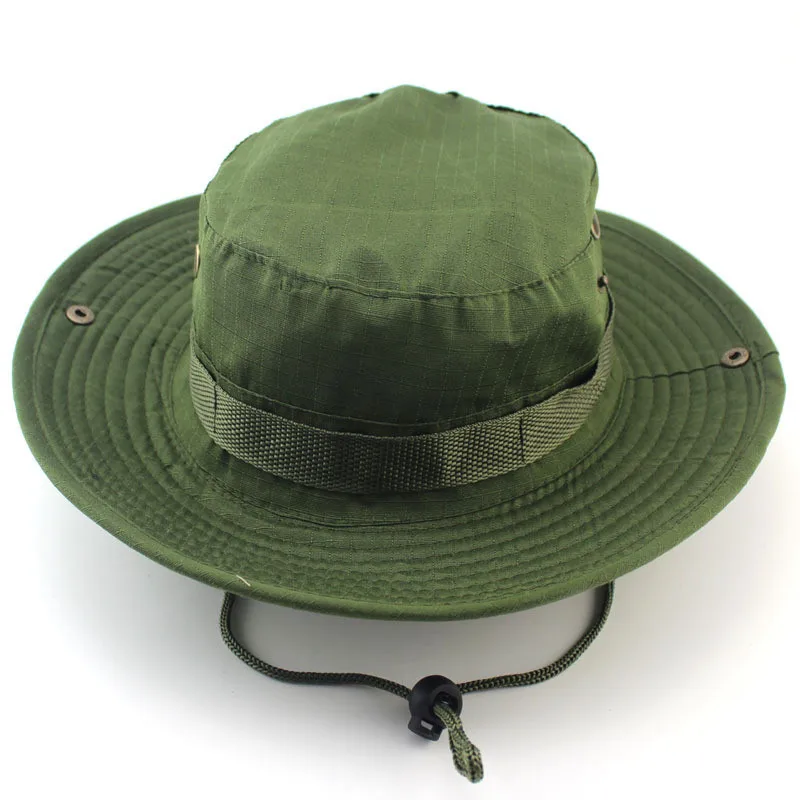 Тактические страйкбол Снайпер камуфляж Boonie шапки непальская Кепка военные шапки армейские мужские американские военные солнцезащитные Sombrero