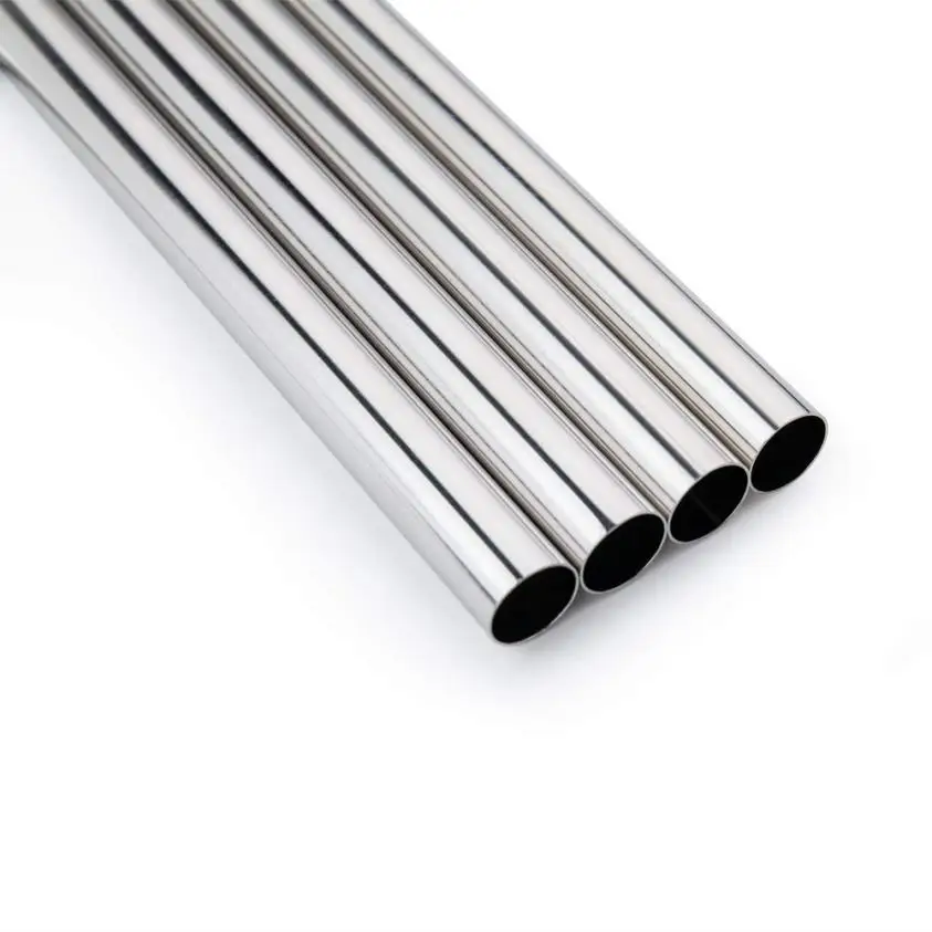 2018 NEW FASHION 4PC Stainless Steel Metal Straws Extra Wide 12mm Reusable Drinking Str W0710