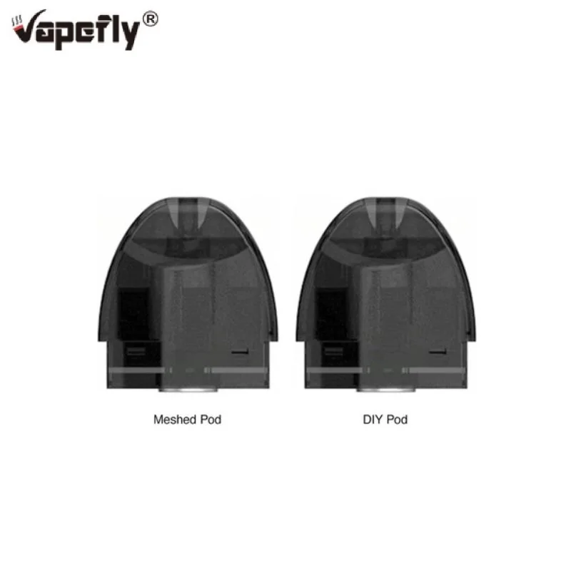 Оригинальный 1/2/4/10 шт. Vapefly Шут Pod 2 мл Ёмкость с 0.5ohm металлическая сетка для Vapefly Шут комплект Pod Системы электронная сигарета