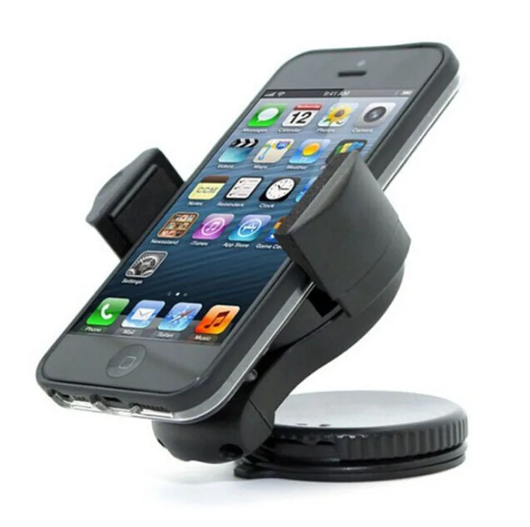 

Universal 360 Degree Car Phone Holder Windshield Mount Holder for the Car Mobile Phone Stand for iPhone 6s 7 Samsung S6 LG GPS