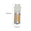Ampoule de clignotant Led 3157, 1x T25, P27W P27/7 W, lumière pour clignotant automatique, feu de recul 3157, blanc ambre ► Photo 3/6