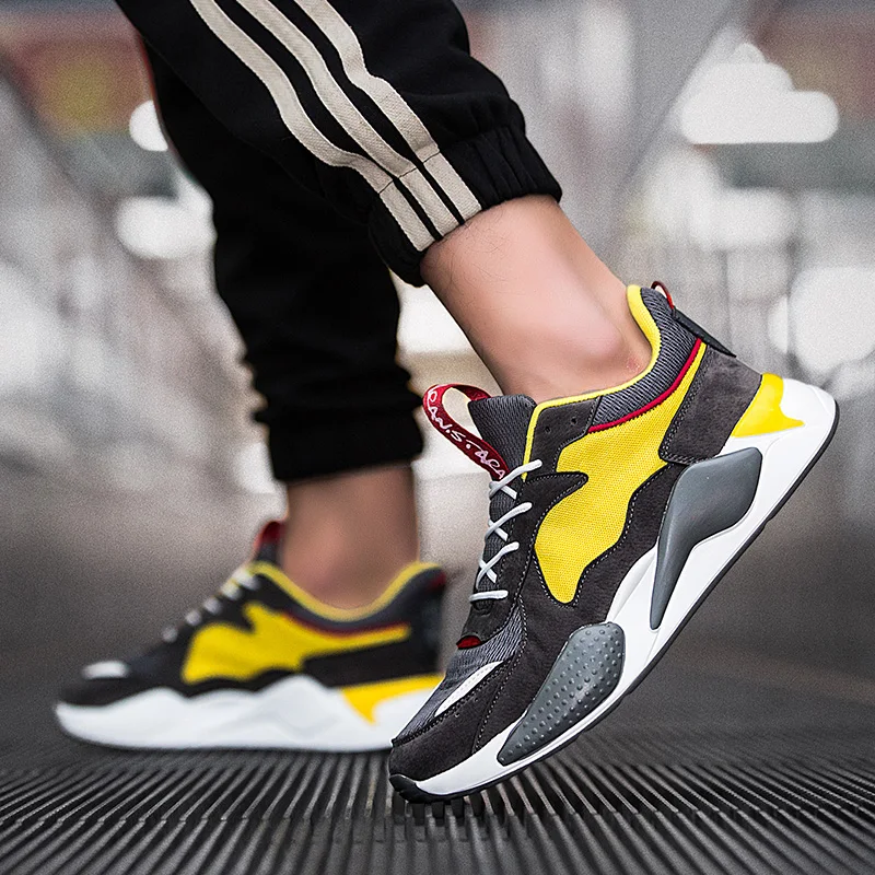 الرجال المدربين الأحذية تنفس الركض Zapatos هومبر تنيس Masculino الذكور رياضية الربيع الصيف الخريف عارضة الأحذية الرجال المدربين الأحذية تنفس الركض Zapatos هومبر تنيس Masculino الذكور رياضية الربيع الصيف الخريف عارضة الأحذية