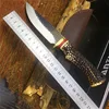 PEGASI  imitation deer horn handle 440C forge camping straight blade outdoor survival tactics of the best collector knives ► Photo 2/6
