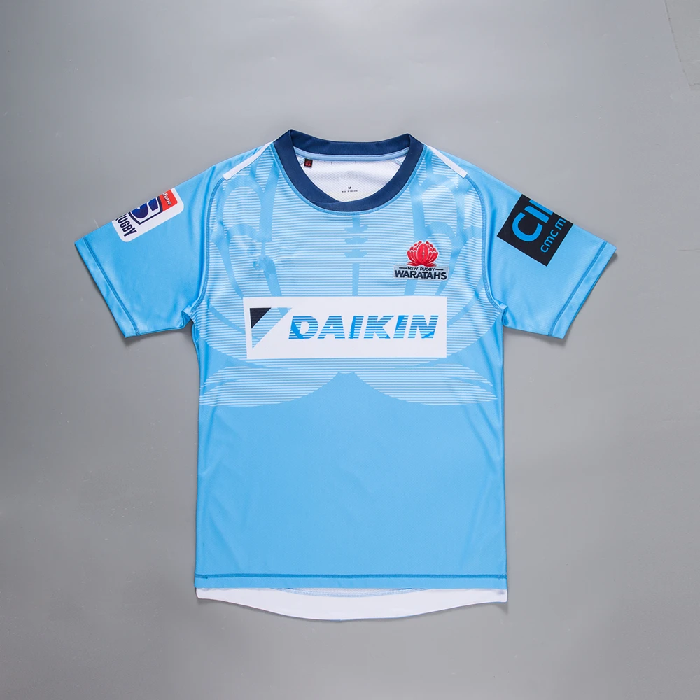 2019 NSW الرجبي WARATAHS المنزل قميص كرة قدم أمريكية مصنوع من الصوف الدوري قميص waratah جيرسي S-3XL