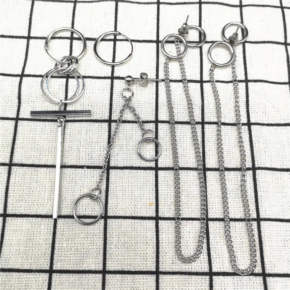 

KPOP DNA Korean Earrings Earrings Long Men Bangtan Boys V Earrings For Women Men Album Accessories 5pcs /set