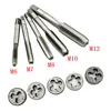 12pcs/set Multifunction NC Screw Tap & Die Set External Thread Cutting Tapping Hand Tool Kit Thread Screwdriver with M6 M7 M8 M1 ► Photo 2/6