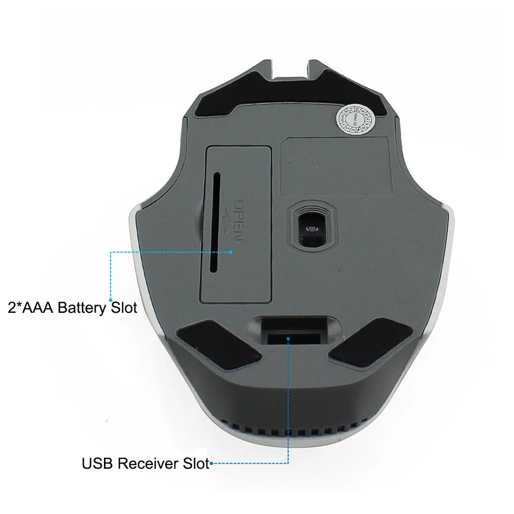 Ergonomic Wireless Mouse 2.4Ghz Optical Mice