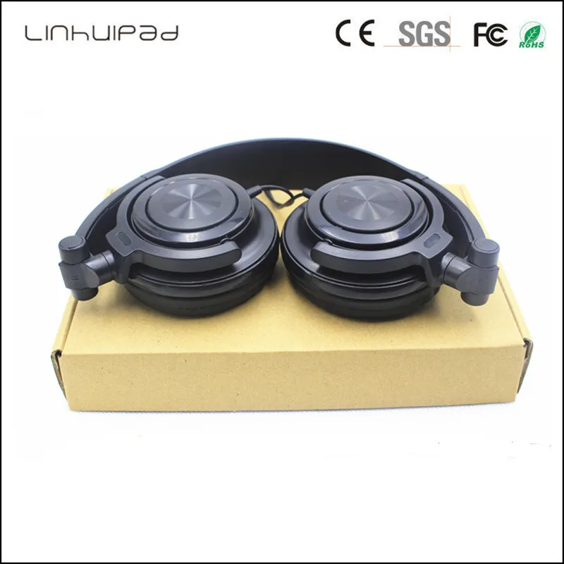 Linhuipad JX 48 Audiophile Over The Ear Headphones Hi Fi Over Ear Noise Isolating Audiophile Closed Monitor Stereo Headphone