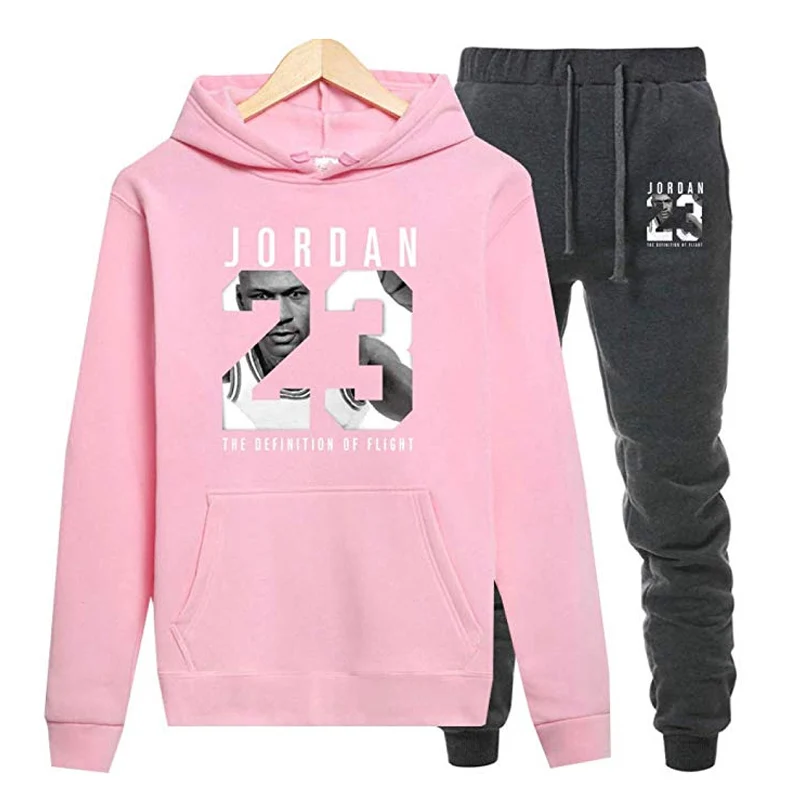 

Men/Ladies Suit Winter Fleece Hoodies Sweatshirts + Sweatpants 2 piece Tracksuits For Women Thermal Warm Jogging suit