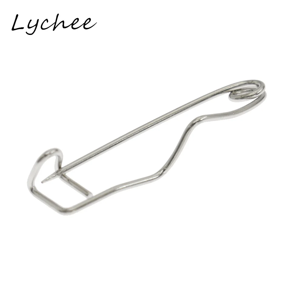 Lychee 100 шт. Новое поступление железные изогнутые безопасные булавки DIY ручной работы для шитья рукоделия булавки инструменты аксессуары