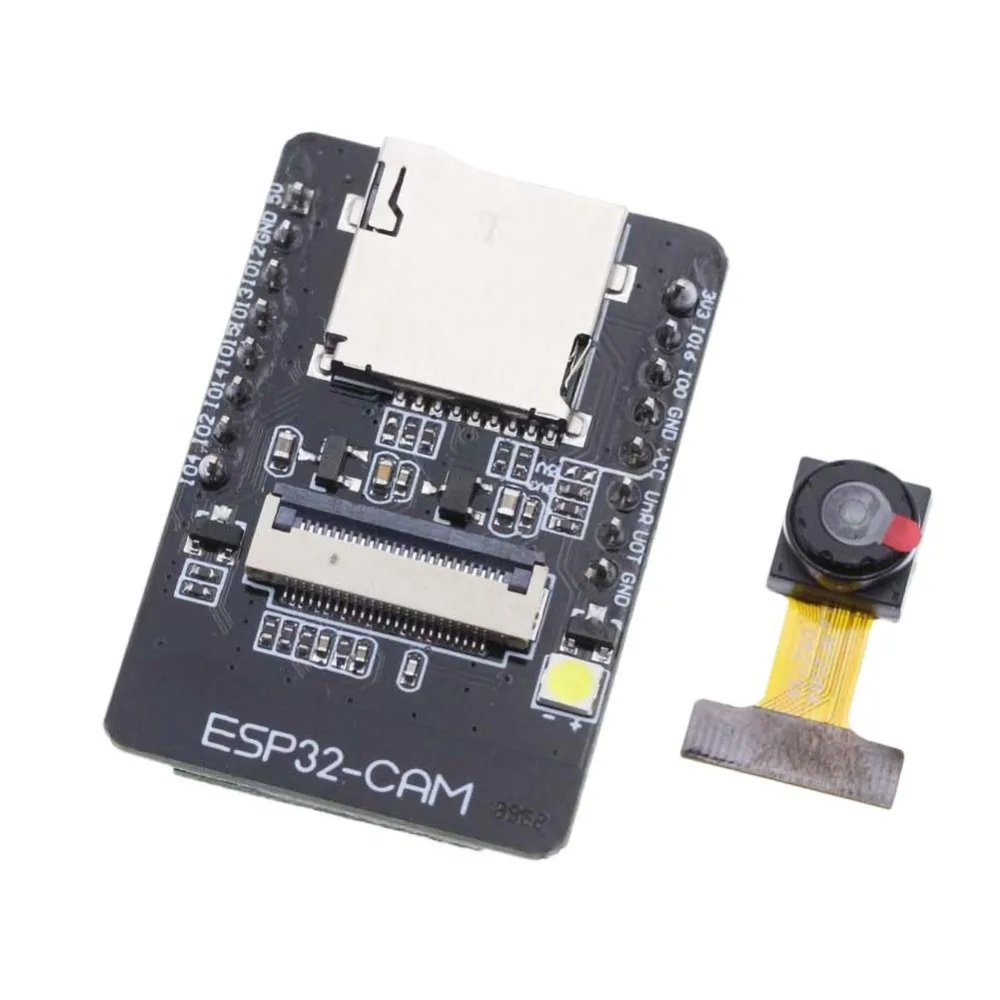 Carte de D/éveloppement,Module WiFi ESP32-CAM ESP32 S/érie Vers avec Module Cam/éra OV2640 pour Intelligents Domestiques,Identification Sans Fil QR,Surveillance Sans Fil