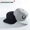 2017 High quality grey wool snapback 3D pierced embroidery hip hop cap flat bill autumn winter baseball cap for men and women ► Foto 1/6