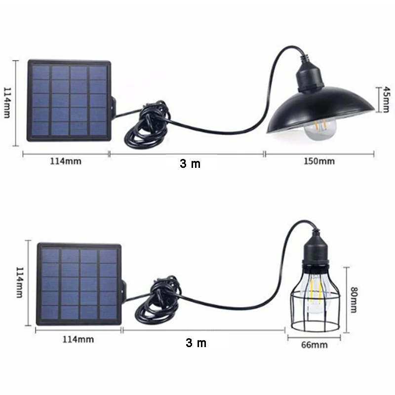 com lâmpada solar pendurado luz para o café ao ar livre