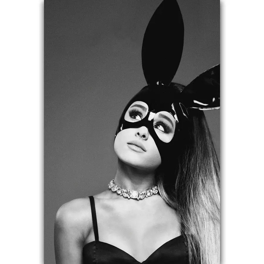 

New Ariana Grande Custom Beauty Singer-Silk Art Poster Wall Sticker Decoration Gift