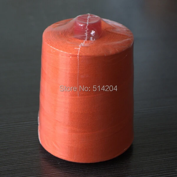 

3200M Length Orange Red Meta Aramid Nomex Sewing Thread Fire Retardant Thread