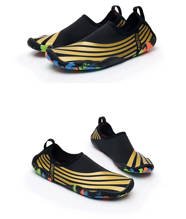 Esporte de Água ao ar Sapatos de Natação Descalço à Beira-mar Livre Sapatos Unissex Latente Wading Condução Fitness Lazer Água Praia Tênis 36 High Quality Esporte e Lazer
