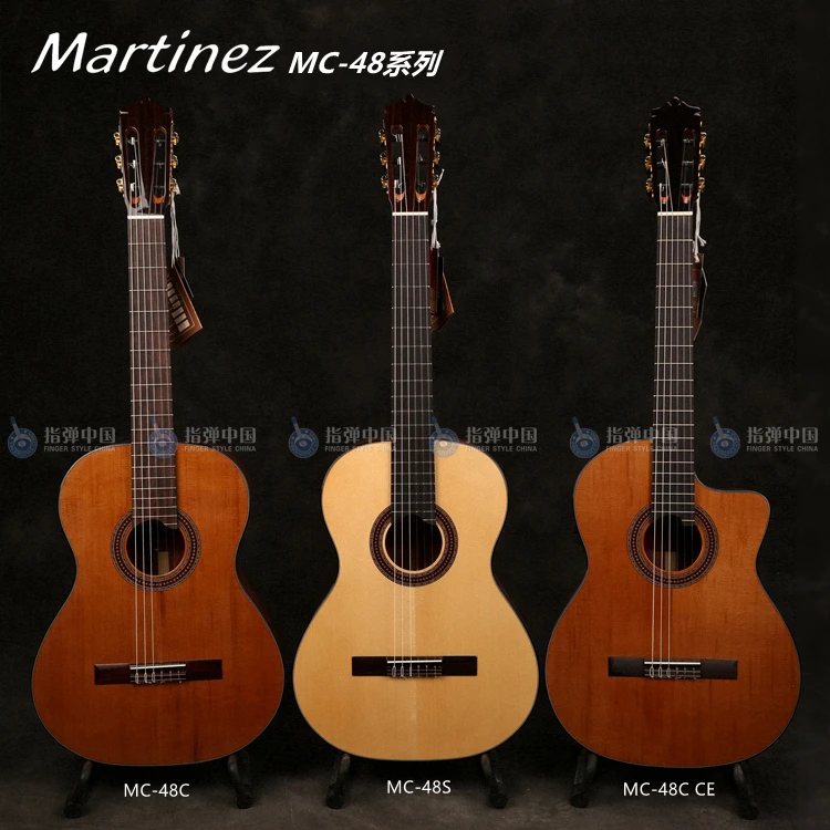 

martinez MC-48 solid wood top classical guitar , martinez classical guitars