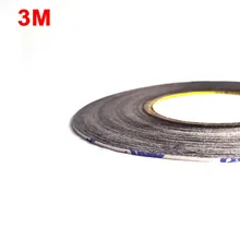 (3mm*50M*0.15mm) Scotch Double Sided Adhesive Tape Sticker for HTC Samsung iphone Huawei Touch Screen Glass Original 3M 9448AB