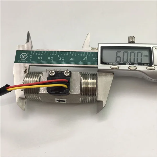 +SUS-NPT3-4 water turbine hall flow sensor stainless steel05