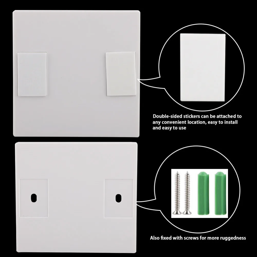  86 Type 4433Mhz smart push Wireless Switch Light RF Remote Control AC 110V 220V Receiver Wall Panel - 32991642708