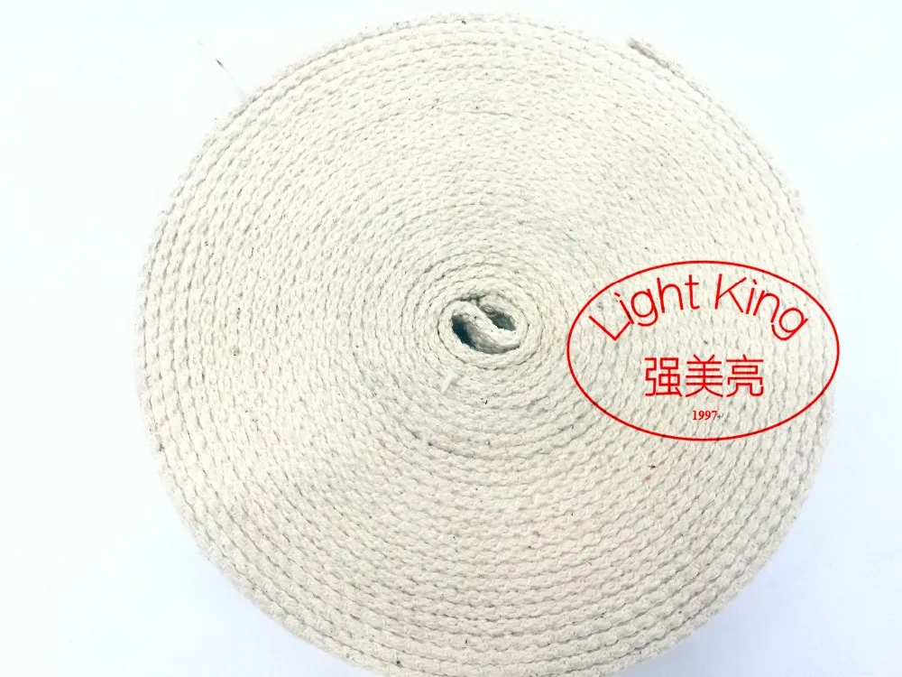 

2.5 cm In Width,10M Flat Cotton Kerosene Lamps Vetch Kerosene Lamp Wick 100% Cotton Width 2.5cm Kerosene Stove Wicks Lamps