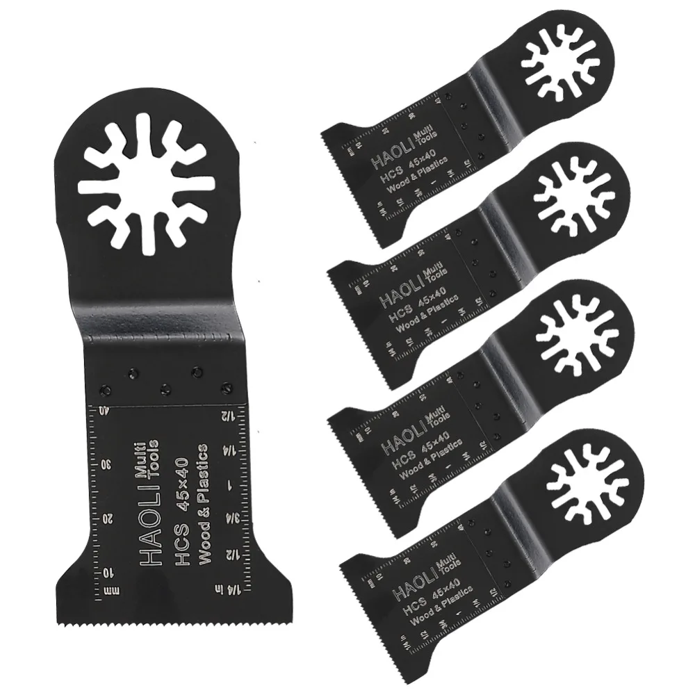 5pc 45mm HCS E cut Oscillating MultiTool saw blade fit for multifunction power tool such as FEIN
