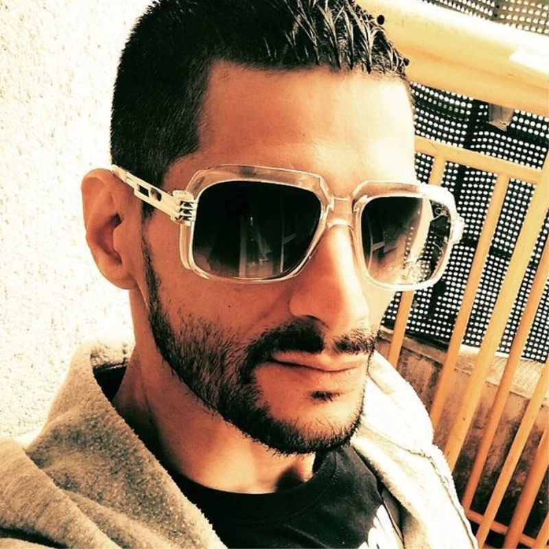 

2019 New Square Cool Sunglasses Men Luxury Brand Design Couple Lady Celebrity Hot Women Clear Sun Glasses Super Star Eyewear