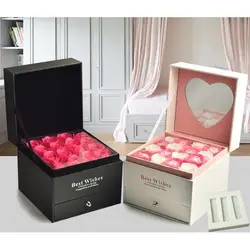 Розовая Подарочная коробка, День Святого Валентина друзья Изысканная помада коробка подарок