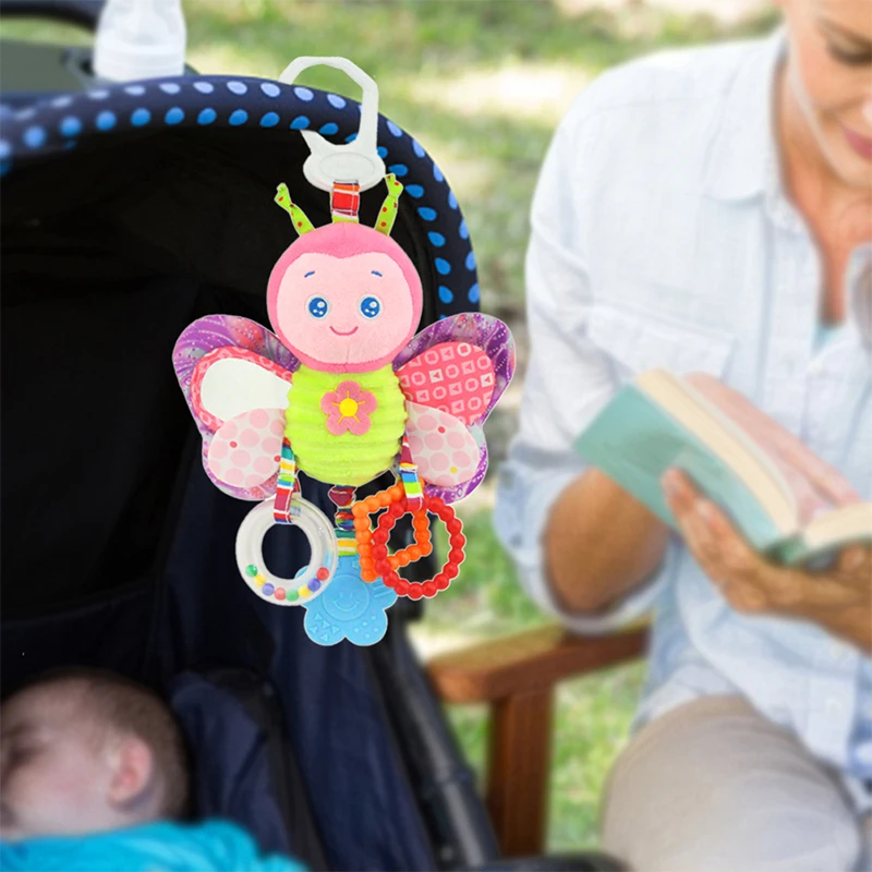 spesifikasi Bayi Lucu Bayi Yang Baru Lahir Tidur Kereta Gantung Mainan Teether Bayi Rattle Ponsel Mewah Hewan Kereta Dorong Bayi Mainan Pendidikan Awal Laki laki Anak Perempuan
