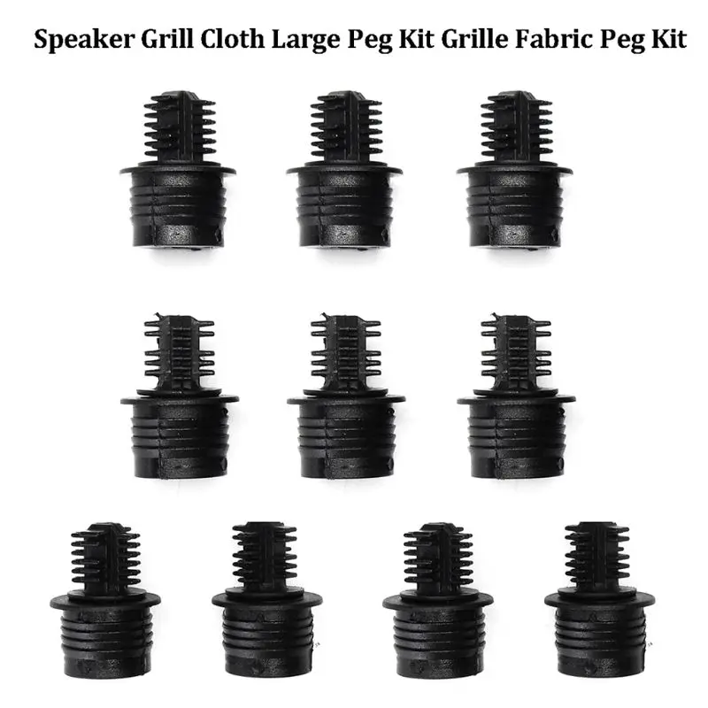 10Pair DIY Audio Speaker Buckles ABS Plastic Grill Peg Ball Socket Fastener Screw Part Kit for Accessories | Электроника