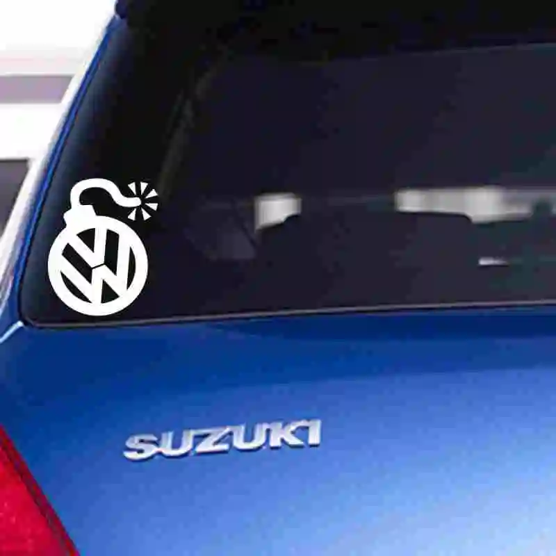 Volk VW твердый бомба автомобиль грузовик окно веселый наклейка бампер винил