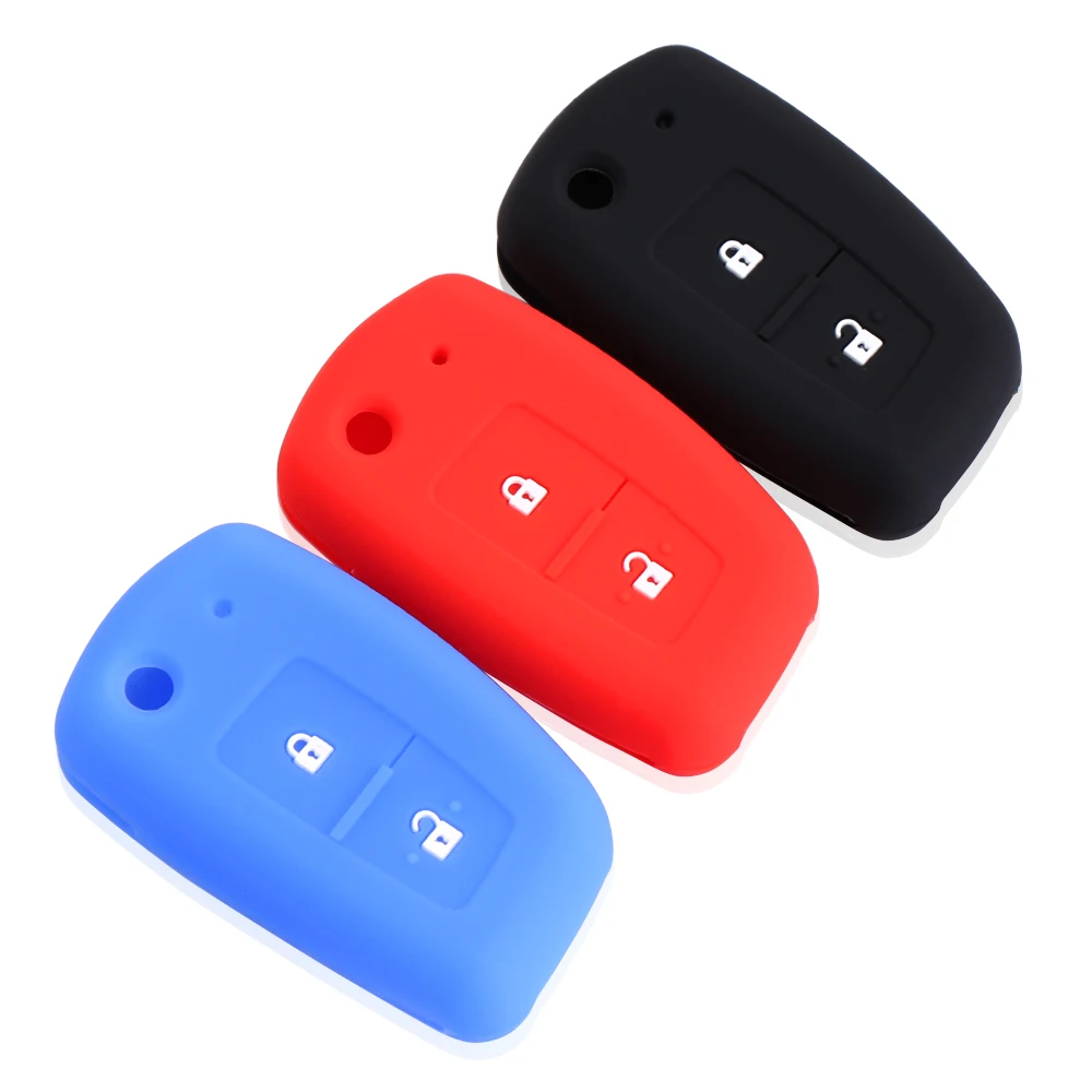 

New Design Silicone Key Cover 2 Buttons Case For Nissan Qashqai J11 X-trail Murano MAXIMA ALTIMA Juke Car styling ACCESSORIES