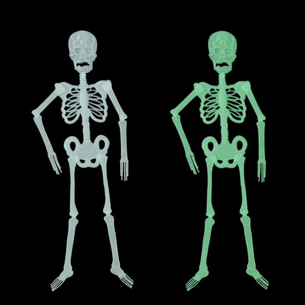 

MrY Halloween Toy Funny Luminous Skull Skeleton Body Haunted House Tricky Props