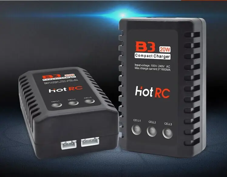 HOTRC 20 Вт Мощность B3 модель самолета литиевая батарея зарядное устройство 2 s 3 s/7 4 V