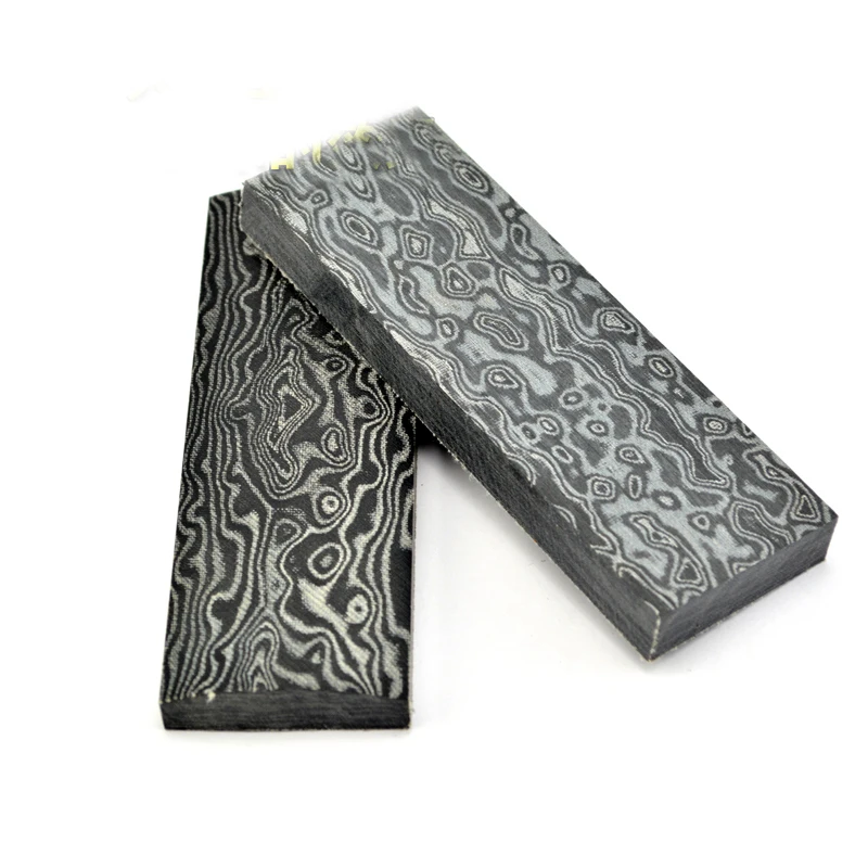 2pcs Micarta Template Board Sheet Damascus Canvas texture For DIY Knife handle Craft Supplies 120x40x10mm 2pcs Micarta Template Board Sheet Damascus Canvas texture For DIY Knife handle Craft Supplies 120x40x10mm