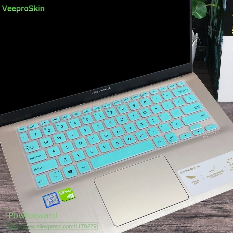 Для ASUS VivoBook 14 X420UA X420 X420CA X420C X412FA x412UA 14 дюймов Силиконовая защита для клавиатуры ноутбука кожного покрова