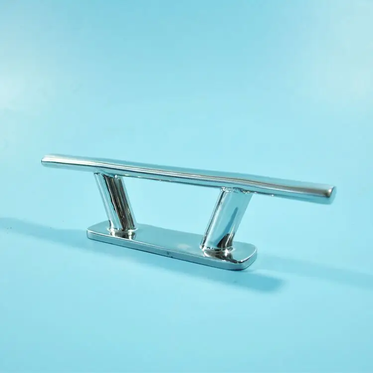 

Stainless Steel Marine Boat Heavy Duty Cleat 6'' Oval Scandinavian Style