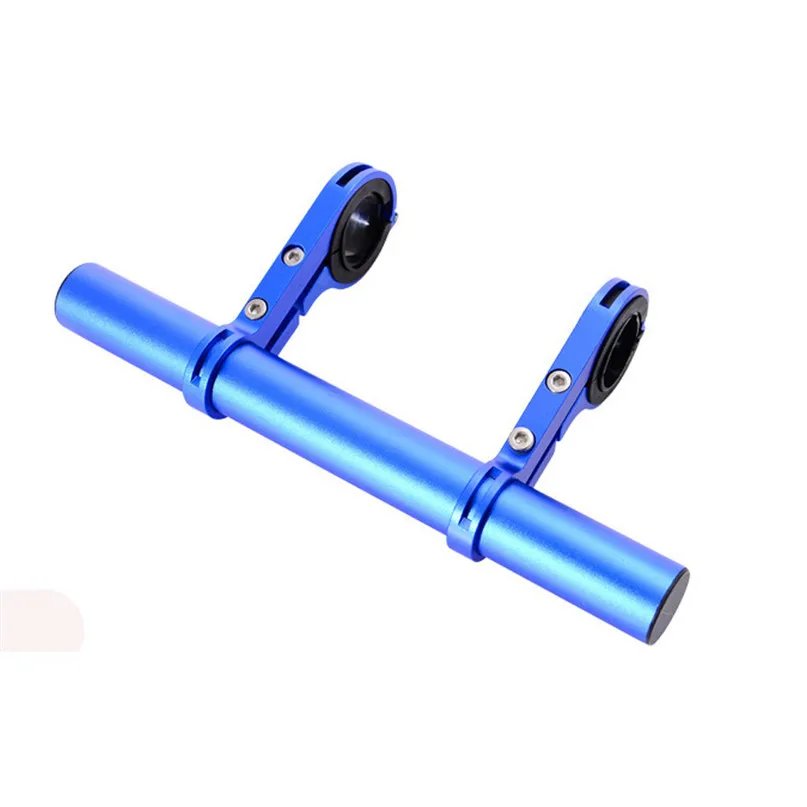 Bike Motorcycle Mini GPS Bracket Double Handlebar Extension Mount Aluminum Extender Holder Set Bicycle Grips Holder #2A24 (5)