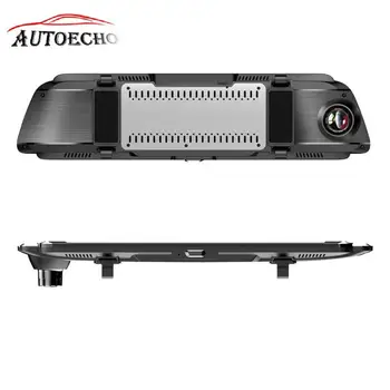 

9.35" Full Car Driving Recorder 140degree HD Night Vision Double Lens Real-time Parking Monitor Reverse Image Car DVR Mirror